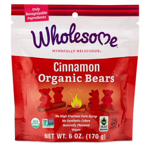 wholesome organic cinnamon bears wholesome organic cinnamon bears
