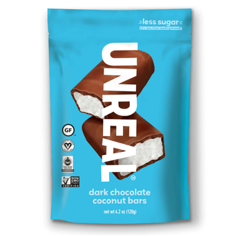 unreal dark chocolate coconut bars unreal dark chocolate coconut bars