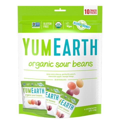 yum earth sour beans yum earth sour beans
